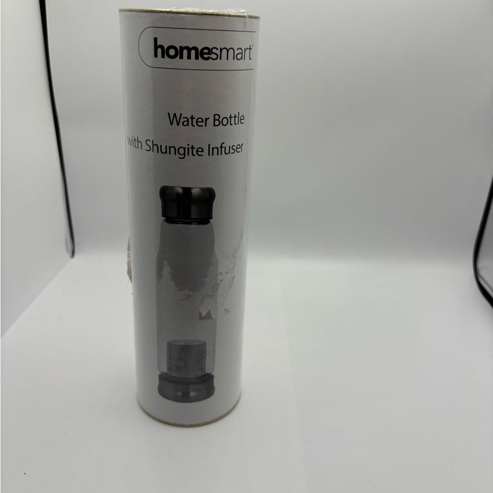 Homesmart Gray Water Bottle with Shungite Infuser